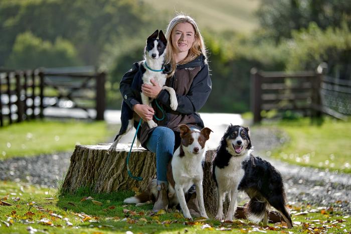 Elin Hope - sheepdog trainer