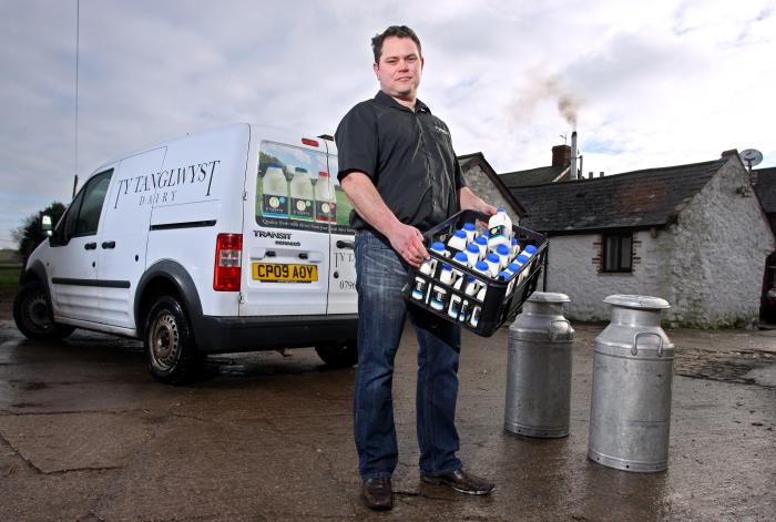 Rhys Lougher - dairy farmer
